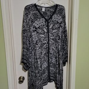 BILA Kimono Women Size XL /XXL Open Front C